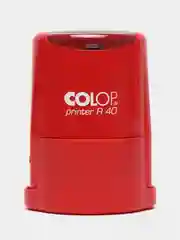 Красный оснастка для печати Colop Printer R40, с боксом, d 40 мм