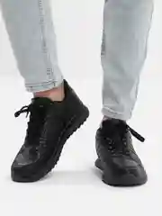 Белый кроссовки мужские, черные