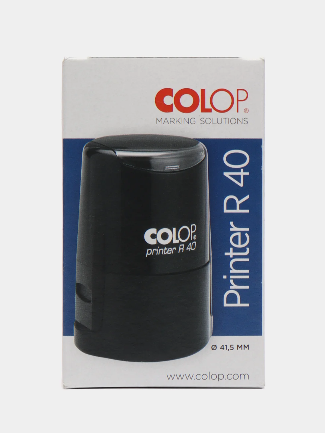 Розовый оснастка для печати Colop Printer R40, с боксом, d 40 мм