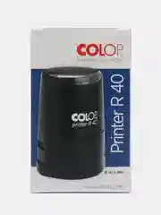 Розовый оснастка для печати Colop Printer R40, с боксом, d 40 мм
