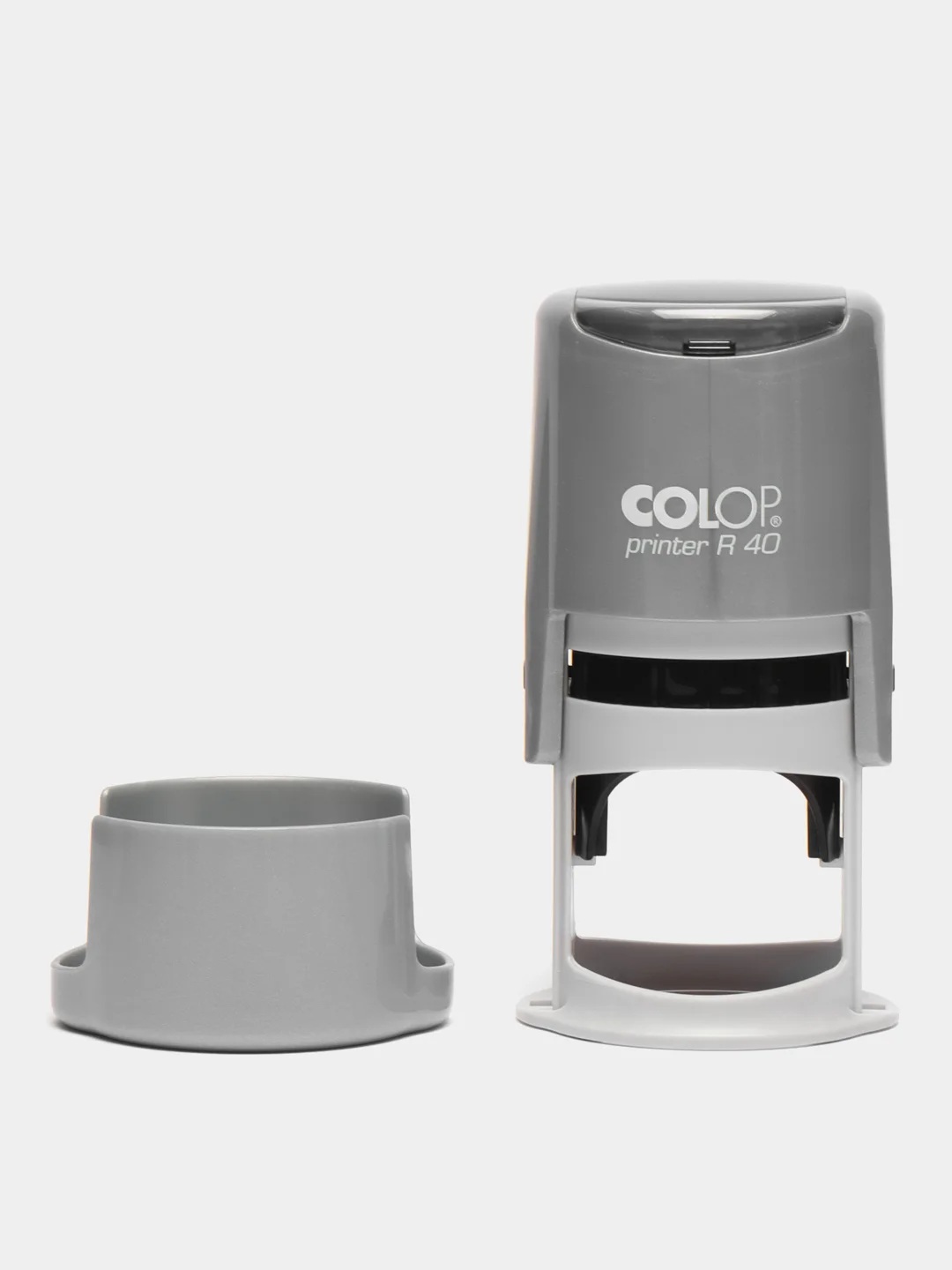 Серебряный оснастка для печати Colop Printer R40, с боксом, d 40 мм
