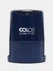 Темно-синий оснастка для печати Colop Printer R40, с боксом, d 40 мм