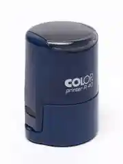 Темно-синий оснастка для печати Colop Printer R40, с боксом, d 40 мм