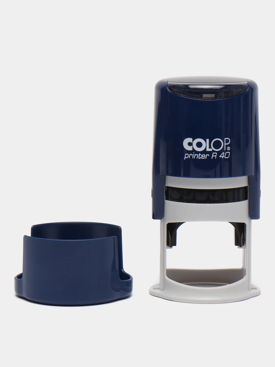 Темно-синий оснастка для печати Colop Printer R40, с боксом, d 40 мм