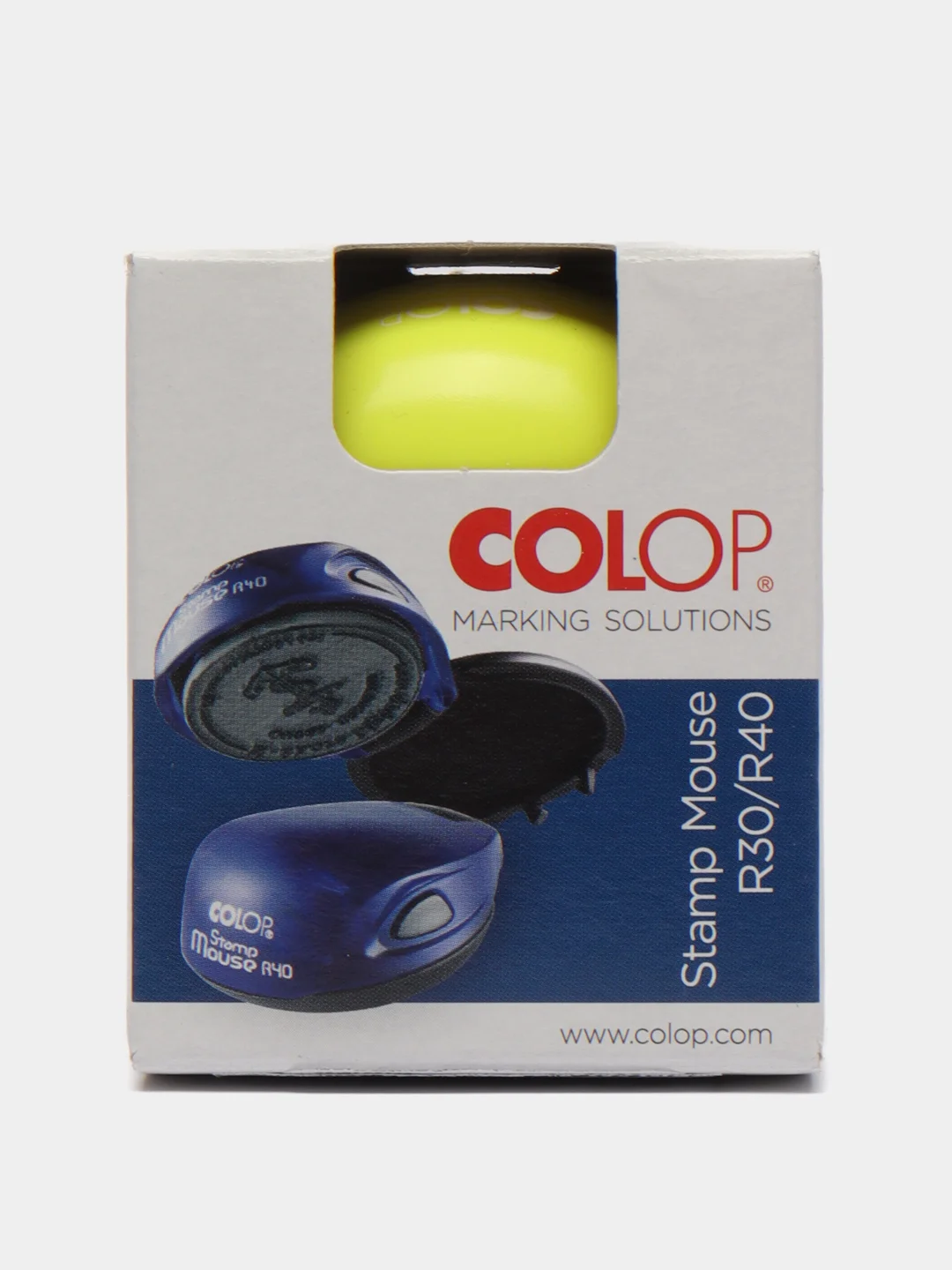 Лимонный карманная  оснастка Colop Mouse R40