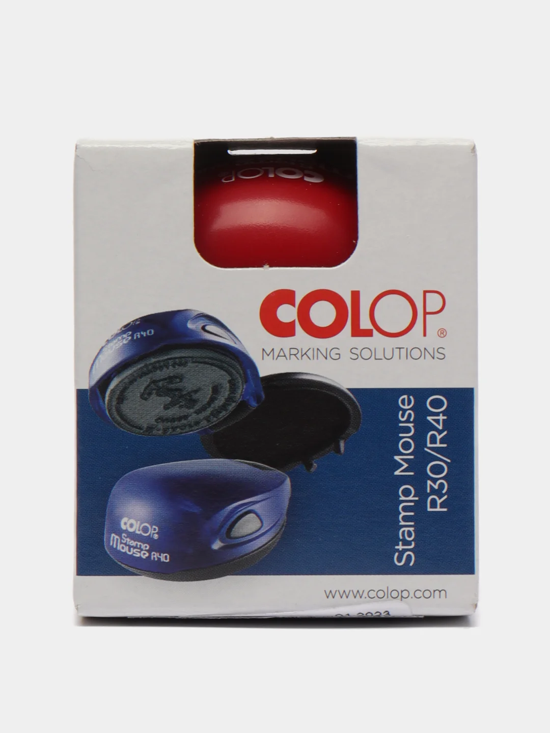 Алый карманная  оснастка Colop Mouse R40