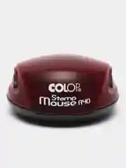 Бордовый карманная  оснастка Colop Mouse R40