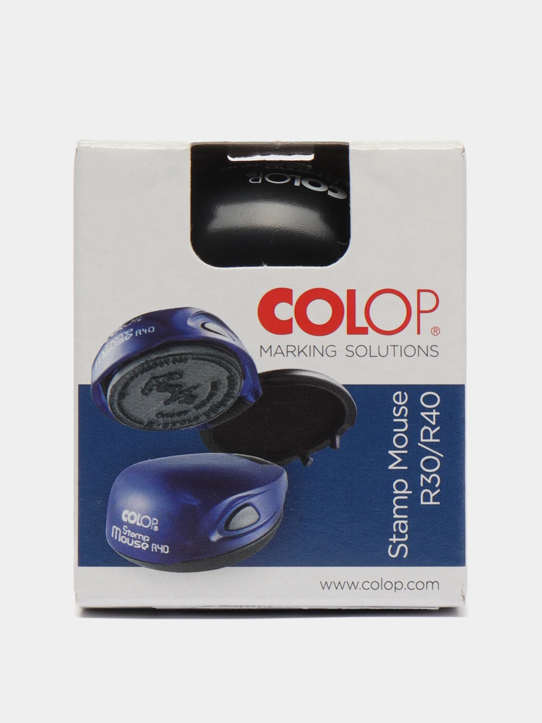 Черный карманная  оснастка Colop Mouse R40