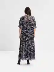 Черный пляжное платье парео женское