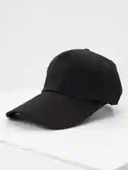 Черный базовая кепка, унисекс