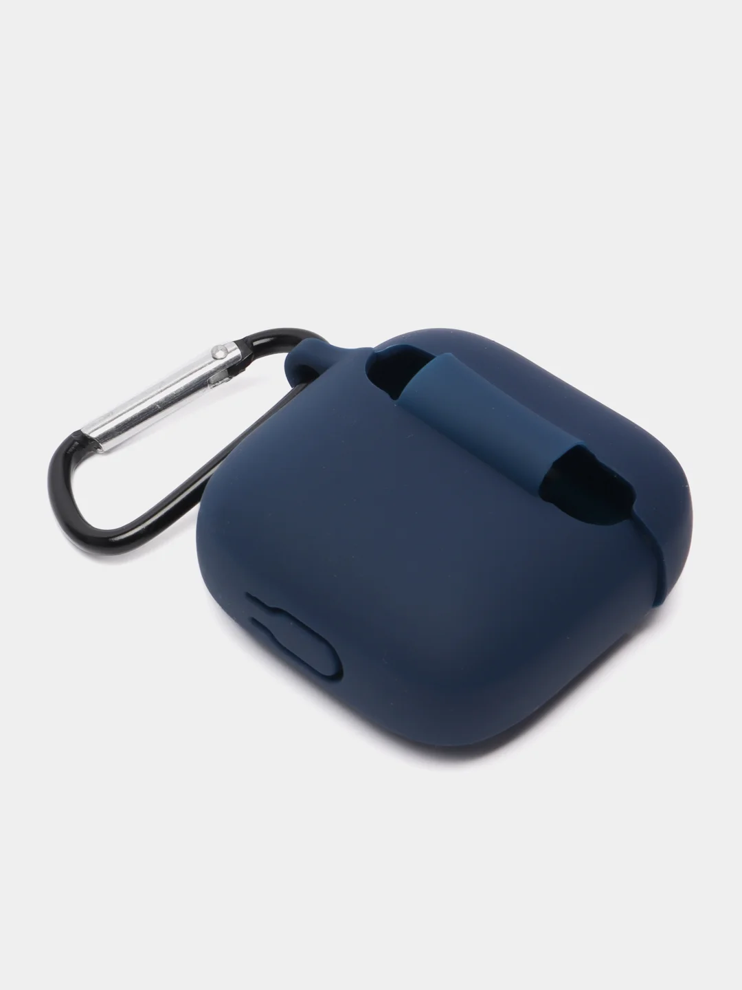 Синий чехол на Xiaomi Redmi Buds 3 для беспроводных наушников КАРТОФАН силиконовый матовый