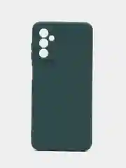 Зеленый чехол ROSCO для Samsung Galaxy M13, матовый, силиконовый, бортик вокруг камер