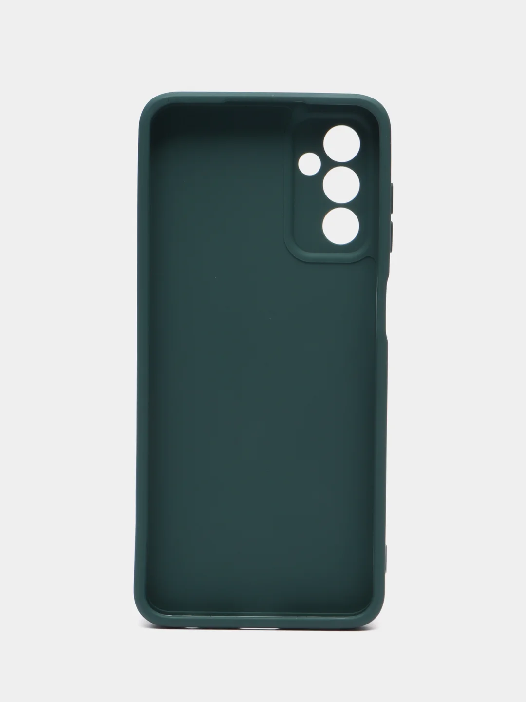Зеленый чехол ROSCO для Samsung Galaxy M13, матовый, силиконовый, бортик вокруг камер