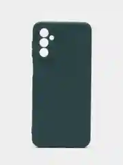 Зеленый чехол для Samsung Galaxy M23 силиконовый ROSCO матовый тонкий с бортиком-защитой камер
