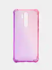 Розовый чехол противоударный ROSCO для Xiaomi Redmi Note 8 Pro, силиконовый, с усиленными углами