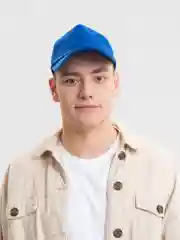 Синий базовая кепка, унисекс