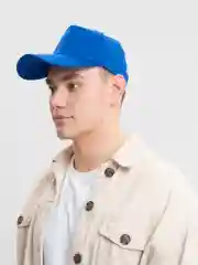 Синий базовая кепка, унисекс