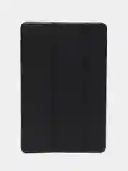 Черный чехол-книжка КАРТОФАН для планшета Huawei MatePad 11 2021г с функцией подставки кожаный