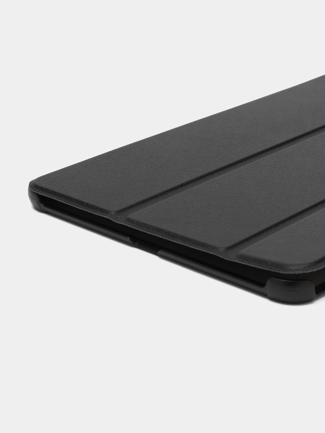 Черный чехол-книжка КАРТОФАН для планшета Huawei MatePad 11 2021г с функцией подставки кожаный