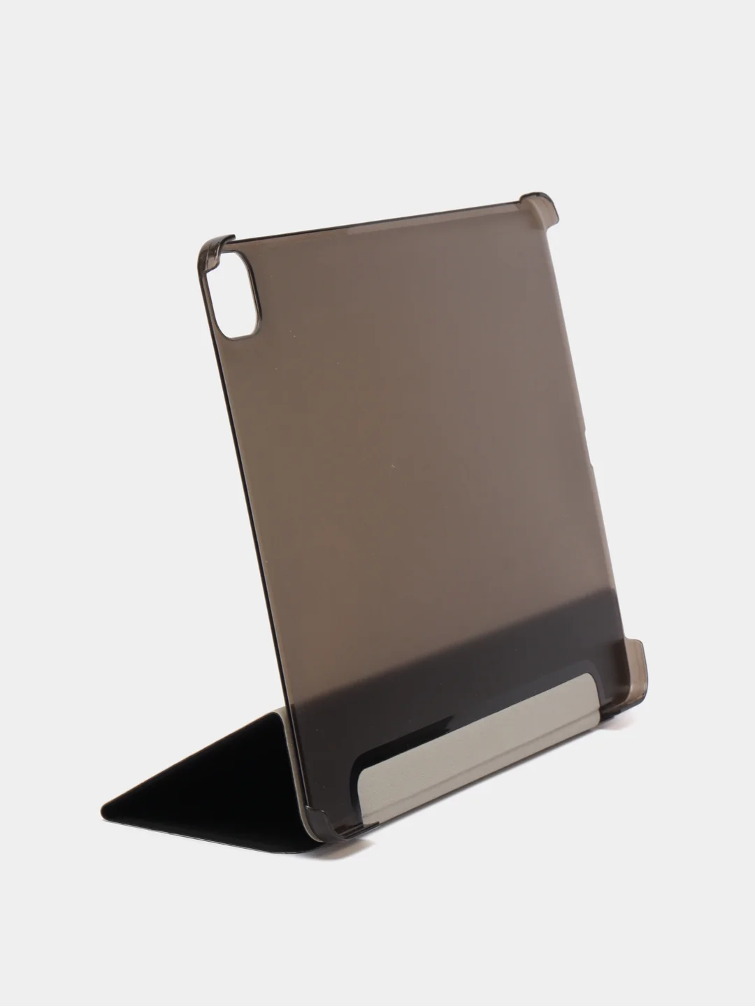 Черный чехол-книжка для планшета iPad Pro 12.9 2020/2021 КАРТОФАН с функцией подставки