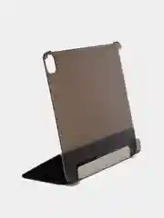 Черный чехол-книжка для планшета iPad Pro 12.9 2020/2021 КАРТОФАН с функцией подставки