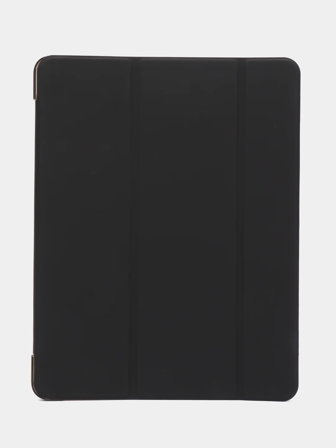 Черный чехол-книжка для планшета iPad Pro 12.9 2020/2021 КАРТОФАН с функцией подставки