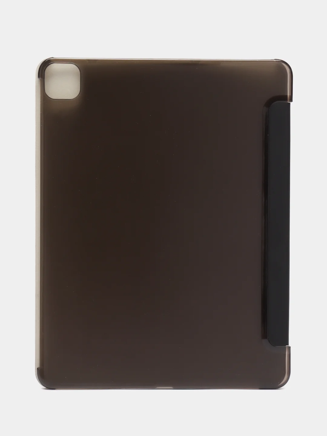 Черный чехол-книжка для планшета iPad Pro 12.9 2020/2021 КАРТОФАН с функцией подставки