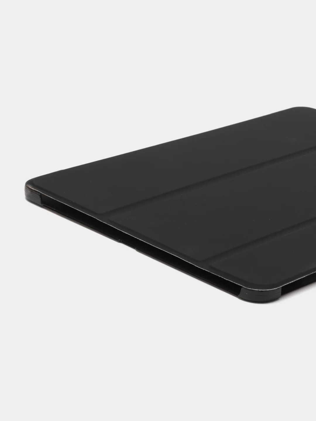 Черный чехол-книжка для планшета iPad Pro 12.9 2020/2021 КАРТОФАН с функцией подставки