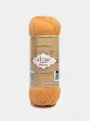 Желтый пряжа Alize Superwash Artisan, шерсть, полиамид, 100 г, 420 м