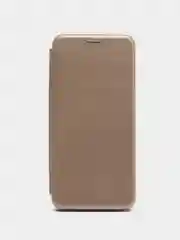 Золотой чехол-книжка для Infinix Hot 20s