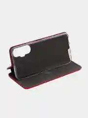 Красный чехол-книжка для Infinix Hot 20s