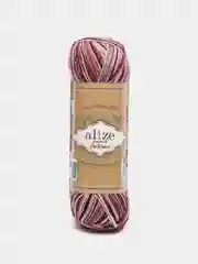 Сиреневый пряжа Alize Superwash Artisan, шерсть, полиамид, 100 г, 420 м