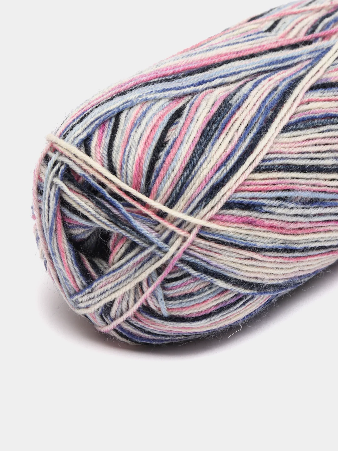 Синий меланж пряжа Alize Superwash Artisan, шерсть, полиамид, 100 г, 420 м
