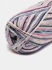 Синий меланж пряжа Alize Superwash Artisan, шерсть, полиамид, 100 г, 420 м
