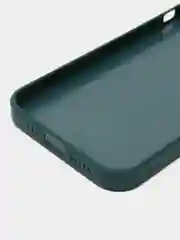Темно-синий силиконовый чехол с защитой камеры для iPhone 7, 8, 13/Pro/Max,с рисунком из органического стекла