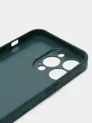 Темно-синий силиконовый чехол с защитой камеры для iPhone 7, 8, 13/Pro/Max,с рисунком из органического стекла