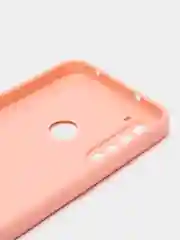 Розовый силиконовый чехол с защитой камеры Xiaomi Redmi Note 8 21 рисунком,из органического стекла