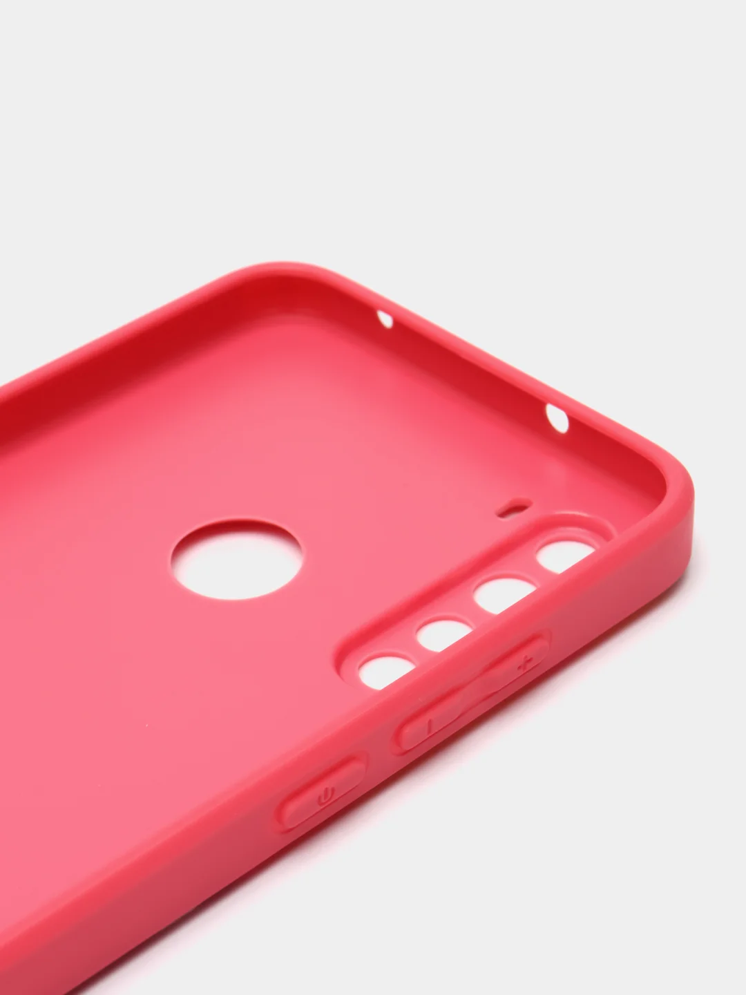 Вишнёвый силиконовый чехол с защитой камеры Xiaomi Redmi Note 8 21 рисунком,из органического стекла