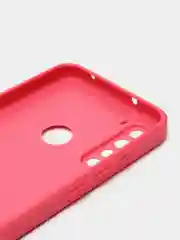 Вишнёвый силиконовый чехол с защитой камеры Xiaomi Redmi Note 8 21 рисунком,из органического стекла