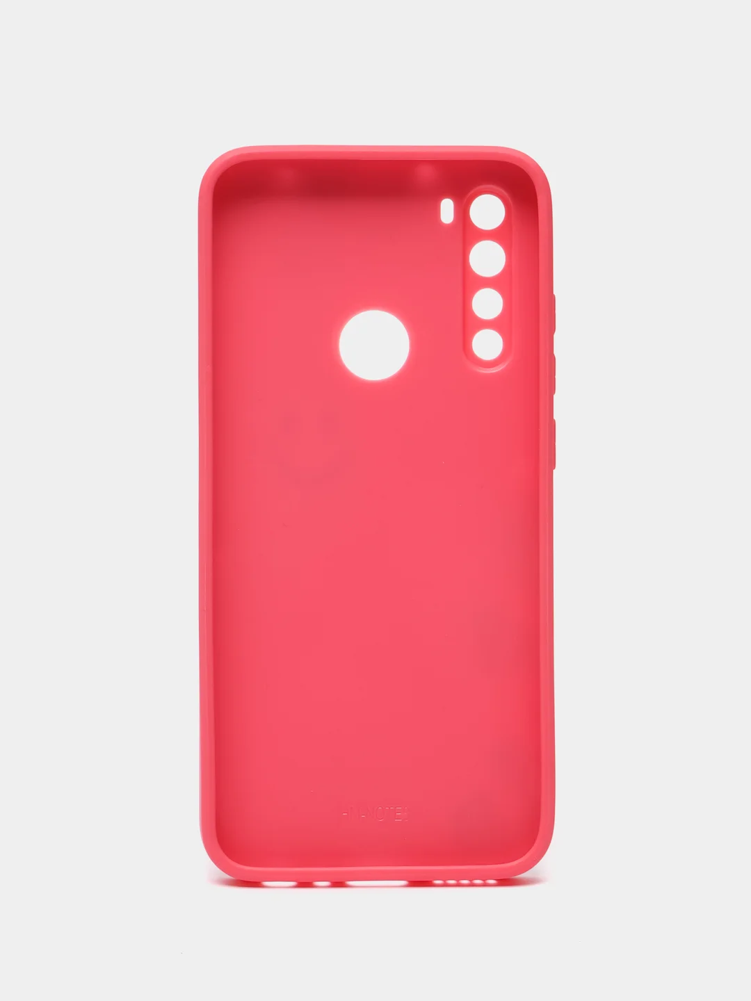 Вишнёвый силиконовый чехол с защитой камеры Xiaomi Redmi Note 8 21 рисунком,из органического стекла