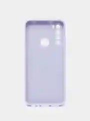 Синий силиконовый чехол с защитой камеры Xiaomi Redmi Note 8 21 рисунком,из органического стекла
