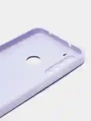 Синий силиконовый чехол с защитой камеры Xiaomi Redmi Note 8 21 рисунком,из органического стекла
