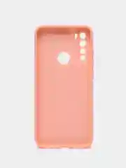 Оранжевый силиконовый чехол с защитой камеры Xiaomi Redmi Note 8 21 рисунком,из органического стекла