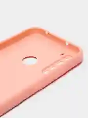 Оранжевый силиконовый чехол с защитой камеры Xiaomi Redmi Note 8 21 рисунком,из органического стекла