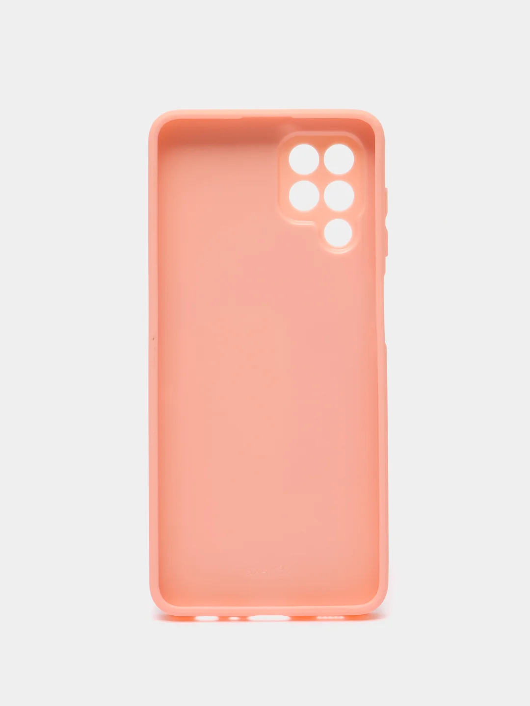 Пастельно-коралловый силиконовый чехол Samsung A03S, M32, A22, с защитой камеры, с защитой камеры