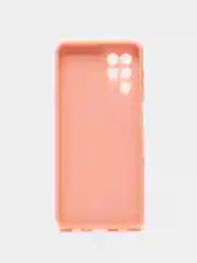 Пастельно-коралловый силиконовый чехол Samsung A03S, M32, A22, с защитой камеры, с защитой камеры