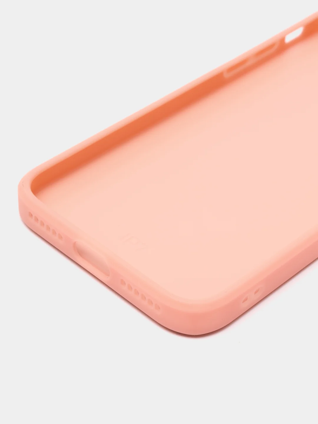 Розовый силиконовый чехол с защитой камеры для iPhone 7, 8, 13/Pro/Max,с рисунком из органического стекла