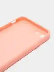 Розовый силиконовый чехол с защитой камеры для iPhone 7, 8, 13/Pro/Max,с рисунком из органического стекла