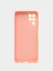 Оранжевый силиконовый чехол Samsung A03S, M32, A22, с защитой камеры, с защитой камеры