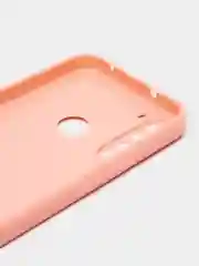 Пастельно-коралловый силиконовый чехол с защитой камеры Xiaomi Redmi Note 8 21 рисунком,из органического стекла